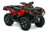 Can Am Outlander 500 / 650 / 800 / 800R / 1000 XT-P ATV Graphic Kit - 2013-2016 Guns Red