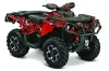 Can Am Outlander 500 / 650 / 800 / 800R / 1000 XT-P ATV Graphic Kit - 2013-2016 Guns Red