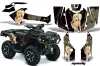 Can Am Outlander 500 / 650 / 800 / 800R / 1000 XT-P ATV Graphic Kit - 2013-2016 Mandy Yellow