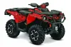 Can Am Outlander 500 / 650 / 800 / 800R / 1000 XT-P ATV Graphic Kit - 2013-2016 Meltdown Red