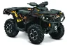 Can Am Outlander 500 / 650 / 800 / 800R / 1000 XT-P ATV Graphic Kit - 2013-2016 Motorhead Mandy Black