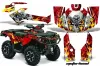Can Am Outlander 500 / 650 / 800 / 800R / 1000 XT-P ATV Graphic Kit - 2013-2016 Motorhead Red