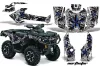 Can Am Outlander 500 / 650 / 800 / 800R / 1000 XT-P ATV Graphic Kit - 2013-2016 Northstar Blue