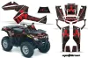 Can Am Outlander EFI 500 / 650 / 800 / 1000 ATV Custom Graphic Kit - 2006-2011