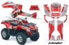 Can Am Outlander EFI 500 / 650 / 800 / 1000 ATV Custom Graphic Kit - 2006-2011