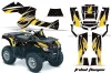 Can Am Outlander EFI 500 / 650 / 800 / 1000 ATV Custom Graphic Kit - 2006-2011