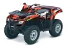 Can Am Outlander EFI 500 / 650 / 800 / 1000 ATV Graphic Kit - 2006-2011 Carbon X Red