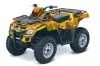 Can Am Outlander EFI 500 / 650 / 800 / 1000 ATV Graphic Kit - 2006-2011 Meltdown Red