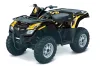 Can Am Outlander EFI 500 / 650 / 800 / 1000 ATV Graphic Kit - 2006-2011 Tribal Flames Yellow
