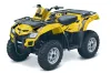 Can Am Outlander EFI 500 / 650 / 800 / 1000 ATV Graphic Kit - 2006-2011 Tribal Flames Yellow