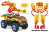 Can Am Outlander EFI 500 / 650 ATV Custom Graphic Kit - 2012-2015