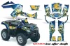 Can Am Outlander EFI 500 / 650 ATV Custom Graphic Kit - 2012-2015