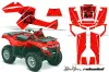 Can Am Outlander EFI 500 / 650 ATV Custom Graphic Kit - 2012-2015
