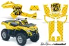 Can Am Outlander EFI 500 / 650 ATV Custom Graphic Kit - 2012-2015