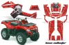 Can Am Outlander EFI 500 / 650 ATV Custom Graphic Kit - 2012-2015