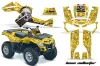 Can Am Outlander EFI 500 / 650 ATV Custom Graphic Kit - 2012-2015