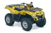 Can Am Outlander EFI 500 / 650 ATV Graphic Kit - 2012-2015 Bone Collector Yellow