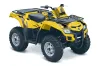 Can Am Outlander EFI 500 / 650 ATV Graphic Kit - 2012-2015 Tribal Flames Yellow