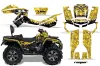 Can Am Outlander MAX 500 / 650 / 800 ATV Custom Graphic Kit - 2006-2012