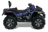 Can Am Outlander MAX 500 / 650 / 800 ATV Graphic Kit - 2006-2012 Firestorm Blue