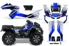 Can Am Outlander XMR 800R ATV Graphic Kit - 2006-2012 Carbon X Blue