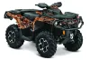 Can Am Outlander XMR / MAX / XT ATV Graphic Kit - 2006-2011 Firestorm Silver