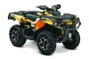 Can Am Outlander XT / DPS / SST ATV Graphic Kit - 2013-2016 Carbon X Yellow