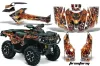 Can Am Outlander XT / DPS / SST ATV Graphic Kit - 2013-2016 Firestorm Silver