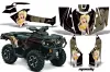 Can Am Outlander XT / DPS / SST ATV Graphic Kit - 2013-2016 Mandy Yellow