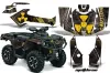 Can Am Outlander XT / DPS / SST ATV Graphic Kit - 2013-2016 Meltdown Yellow