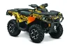 Can Am Outlander XT / DPS / SST ATV Graphic Kit - 2013-2016 Motorhead Mandy Yellow