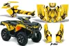 Can Am Outlander XT / DPS / SST ATV Graphic Kit - 2013-2016 Tribe Yellow