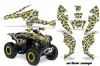 Can Am Renegade 500 / 800 / 1000 ATV Graphic Kit - All Years Urban Camo Yellow