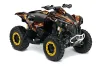 Can Am Renegade 500x/r / 800x/r ATV Graphic Kit - All Years Firestorm Black