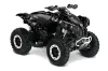 Can Am Renegade 500x/r / 800x/r ATV Graphic Kit - All Years Silver Star - Reloaded Black