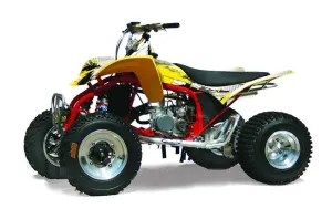 Cobra ECX 50 / 70 / 80 ATV Graphic Kit - All Years Carbon X Yellow