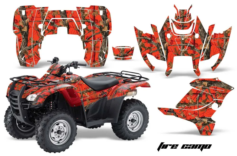 Honda Rancher AT ATV Custom Graphic Kit - 2007-2013
