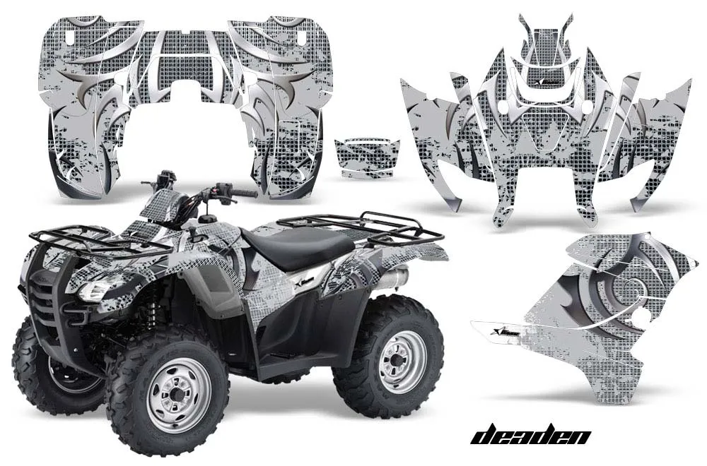 Honda Rancher AT ATV Graphic Kit - 2007-2013 Deaden Silver