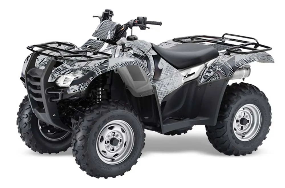 Honda Rancher AT ATV Graphic Kit - 2007-2013 Deaden Silver