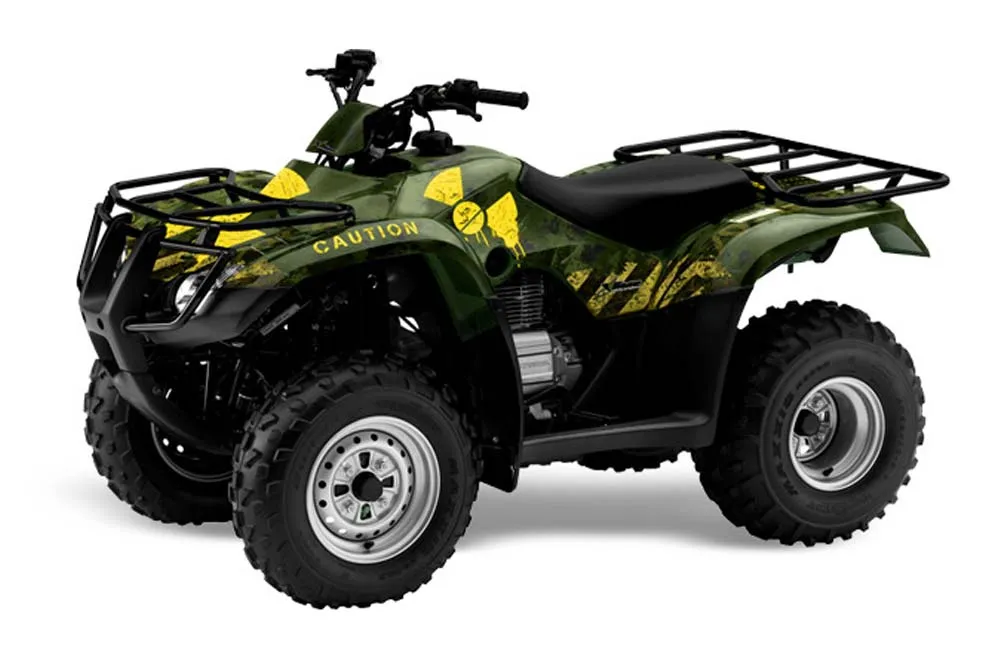 Honda Recon ES Fourtrax ATV Graphic Kit - 2005-2018 Meltdown Green