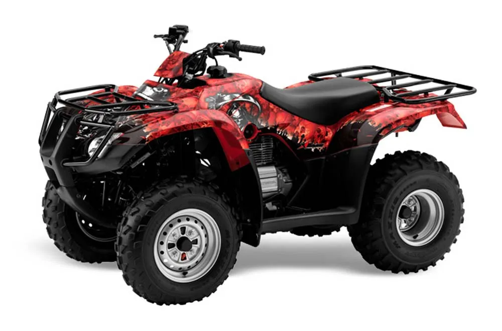 Honda Recon ES Fourtrax ATV Graphic Kit - 2005-2018 Reaper Red