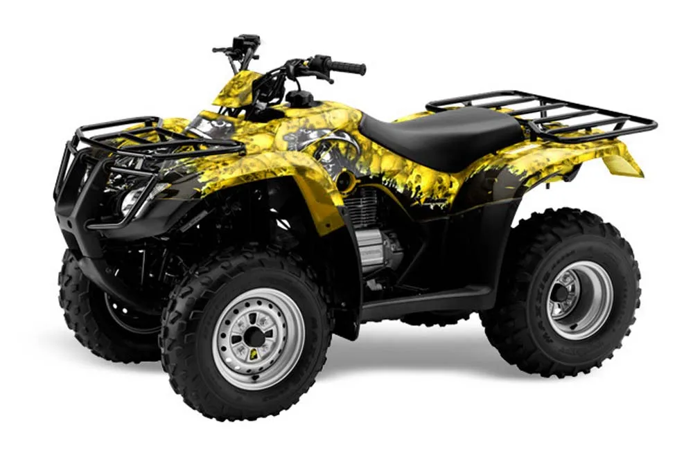 Honda Recon ES Fourtrax ATV Graphic Kit - 2005-2018 Reaper Yellow