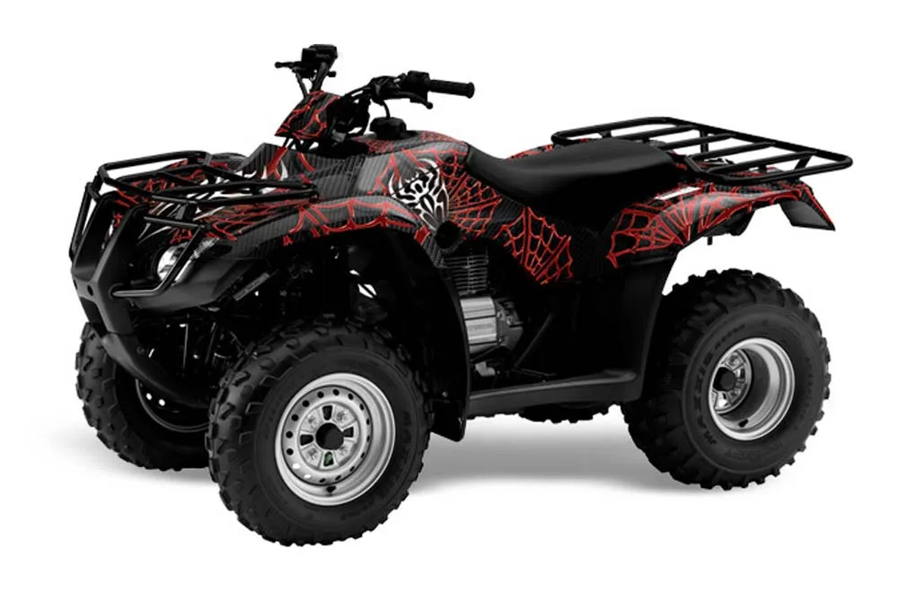 Honda Recon ES Fourtrax ATV Graphic Kit - 2005-2018 Widow Maker Red