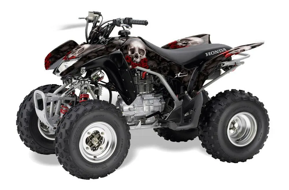 Honda TRX 250EX / 250R / 250X ATV Graphic Kit - 2006-2024 Bone Collector Black