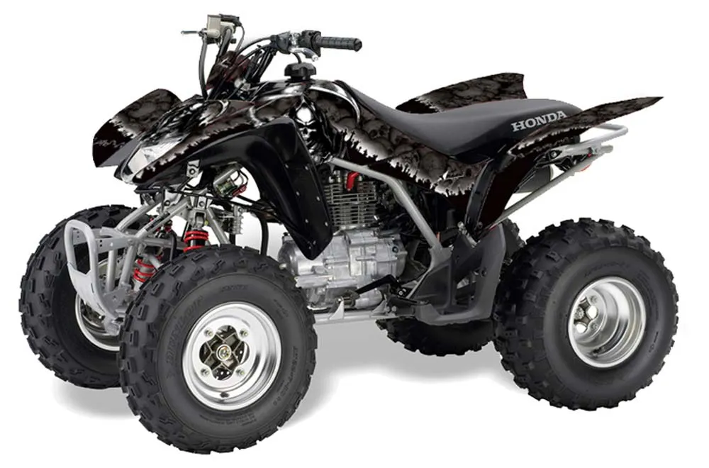 Honda TRX 250EX / 250R / 250X ATV Graphic Kit - 2006-2024 Reaper Black