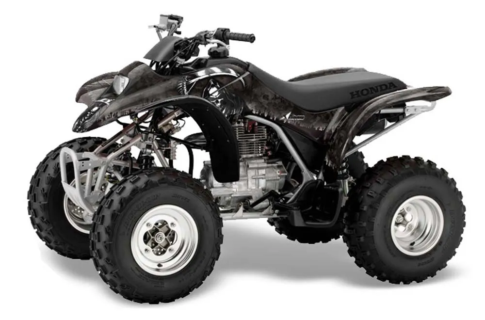 Honda TRX 250EX / 250X ATV Graphic Kit - 2002-2005 Reaper Black