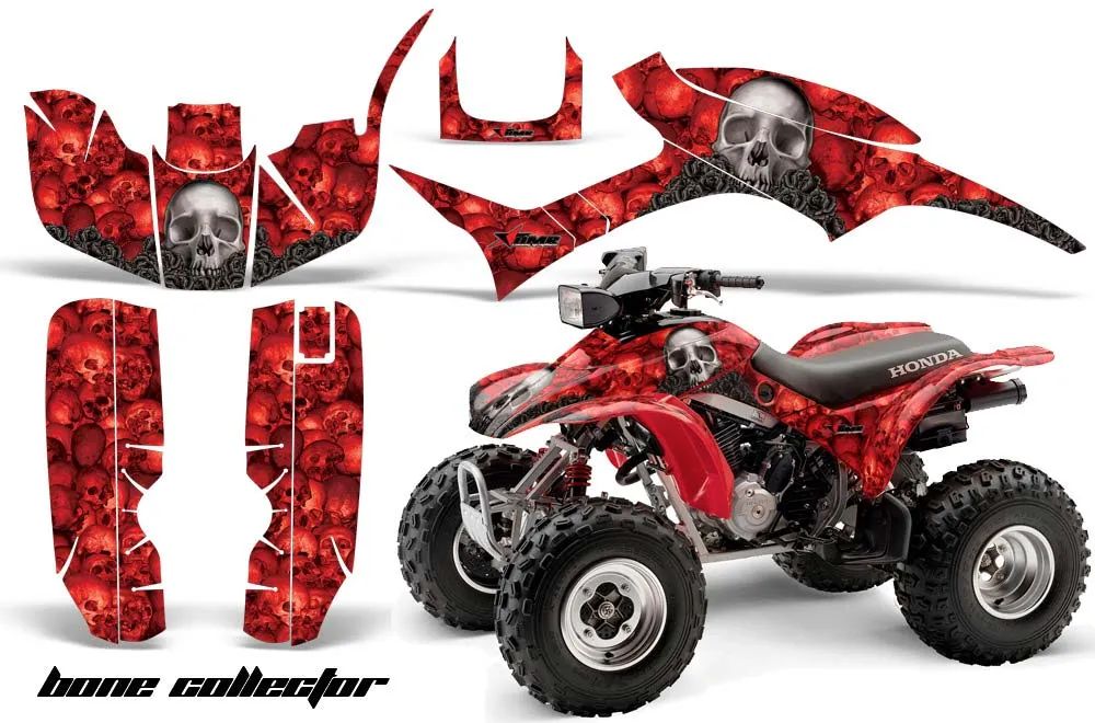 Honda TRX 300EX ATV Graphic Kit - 1993-2006 Bone Collector Red