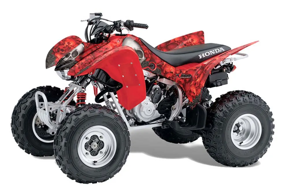 Honda TRX 300EX ATV Graphic Kit - 2007-2013 Bone Collector Red