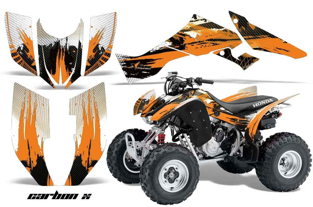 Honda TRX 300EX ATV Graphic Kit - 2007-2013 Carbon X Orange
