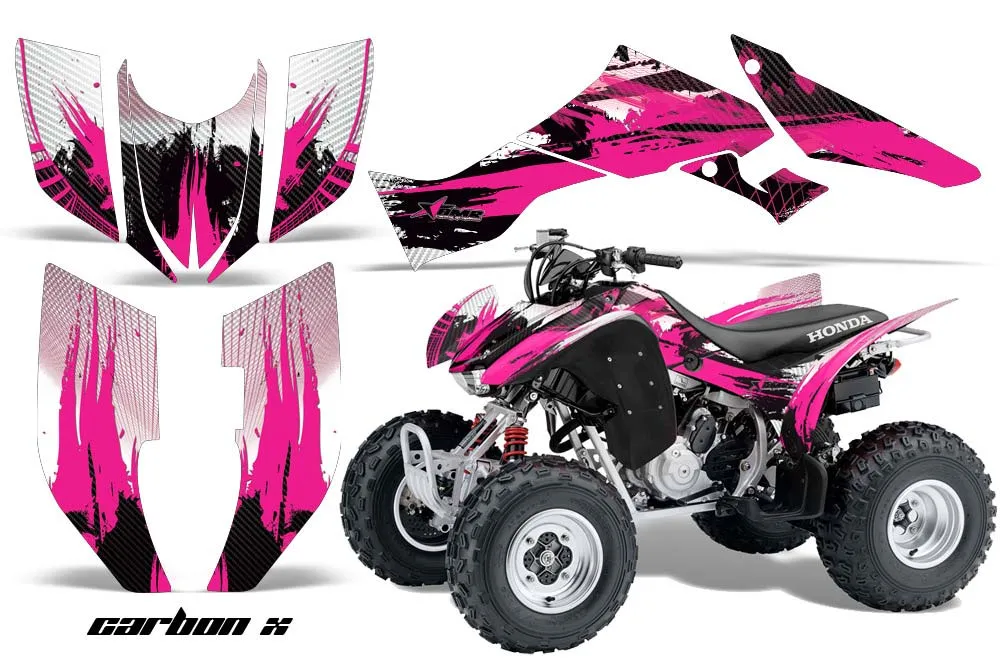 Honda TRX 300EX ATV Graphic Kit - 2007-2013 Carbon X Pink
